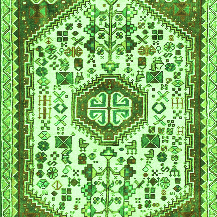 Persian Green Traditional Rug, tr1039grn