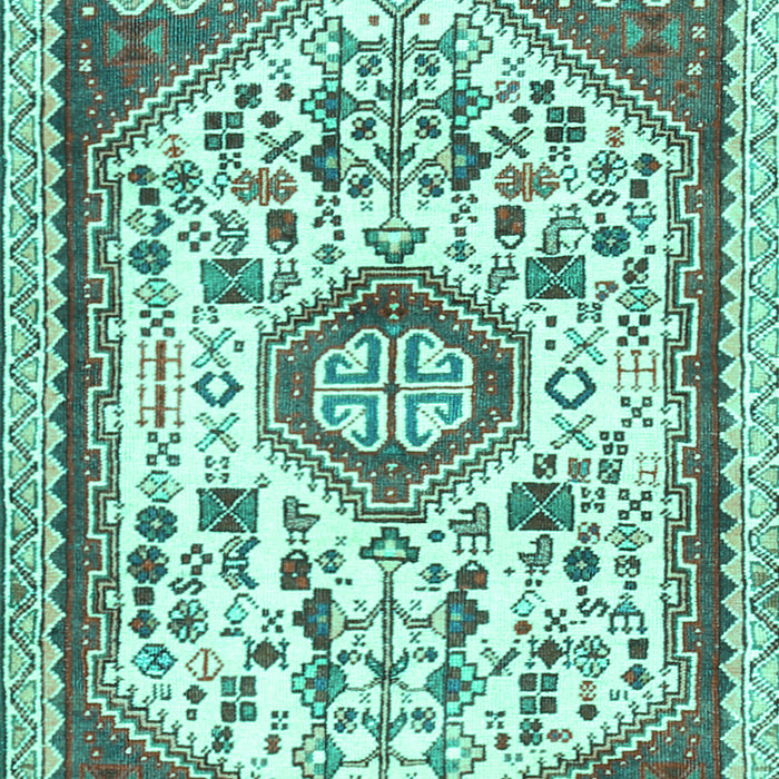 Persian Turquoise Traditional Rug, tr1039turq