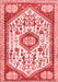 Persian Red Traditional Area Rugs