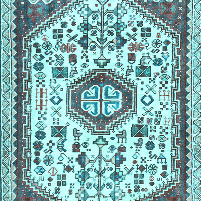 Persian Light Blue Traditional Rug, tr1039lblu