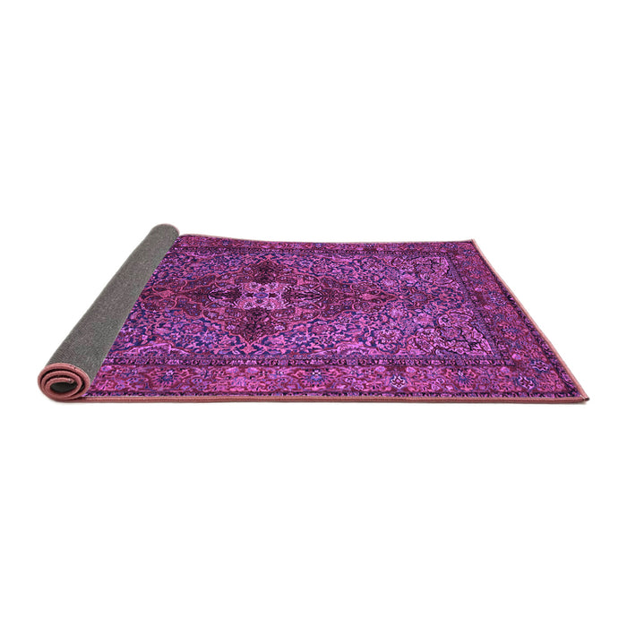 Sideview of Persian Purple Traditional Rug, tr103pur