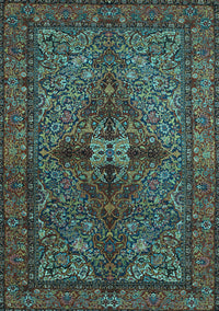 Persian Light Blue Traditional Rug, tr103lblu