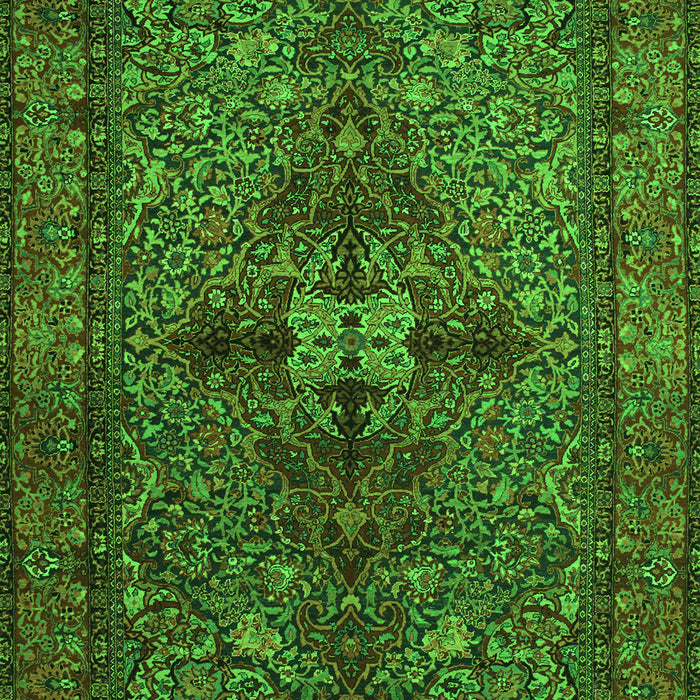 Persian Green Traditional Rug, tr103grn