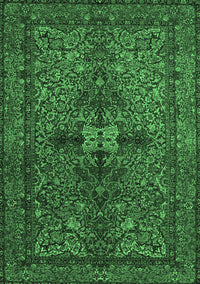 Persian Emerald Green Traditional Rug, tr103emgrn