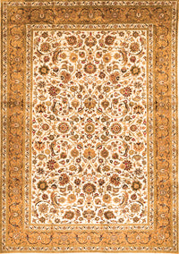 Persian Orange Traditional Rug, tr1040org