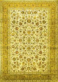 Persian Yellow Traditional Rug, tr1040yw