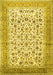 Persian Yellow Traditional Rug, tr1040yw