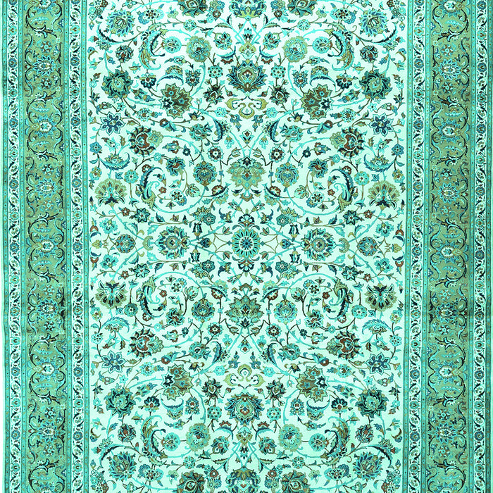 Persian Turquoise Traditional Rug, tr1040turq
