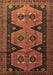 Persian Brown Traditional Rug, tr1043brn