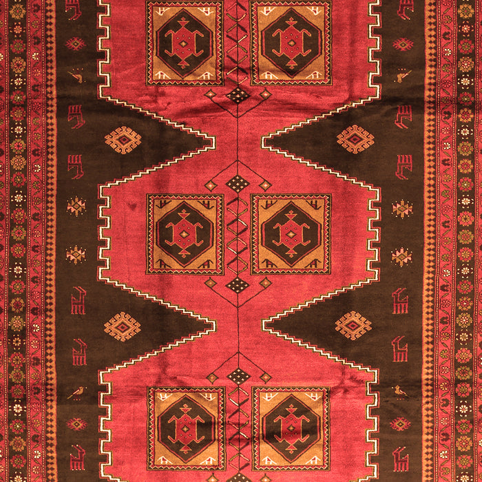 Persian Orange Traditional Rug, tr1043org