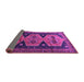 Sideview of Persian Purple Traditional Rug, tr1043pur