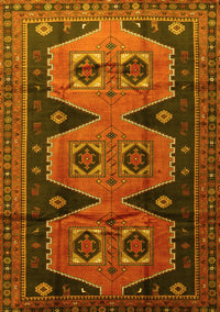 Persian Yellow Traditional Rug, tr1043yw