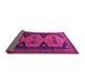 Sideview of Persian Pink Traditional Rug, tr1043pnk