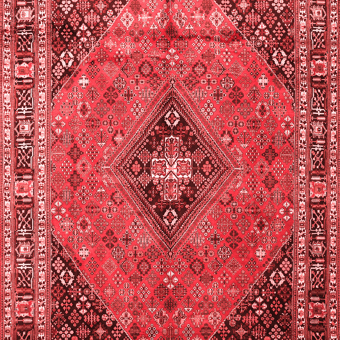 Medallion Red Traditional Area Rugs