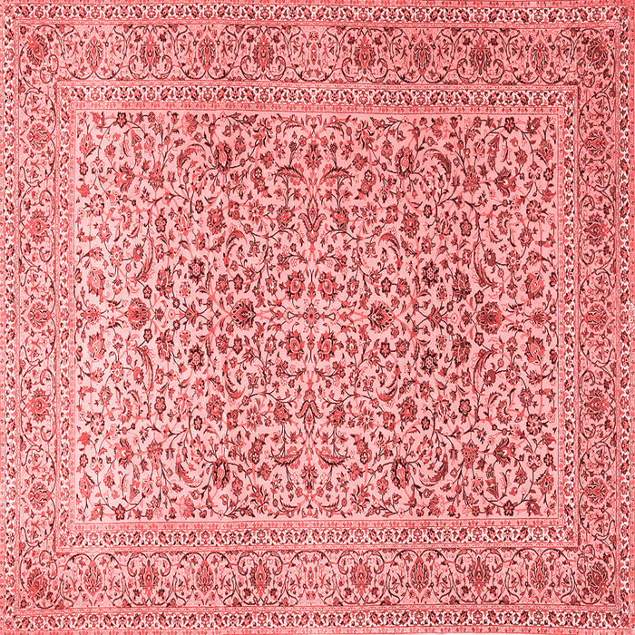 Machine Washable Persian Red Traditional Rug, wshtr1045red