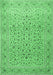 Persian Emerald Green Traditional Rug, tr1045emgrn