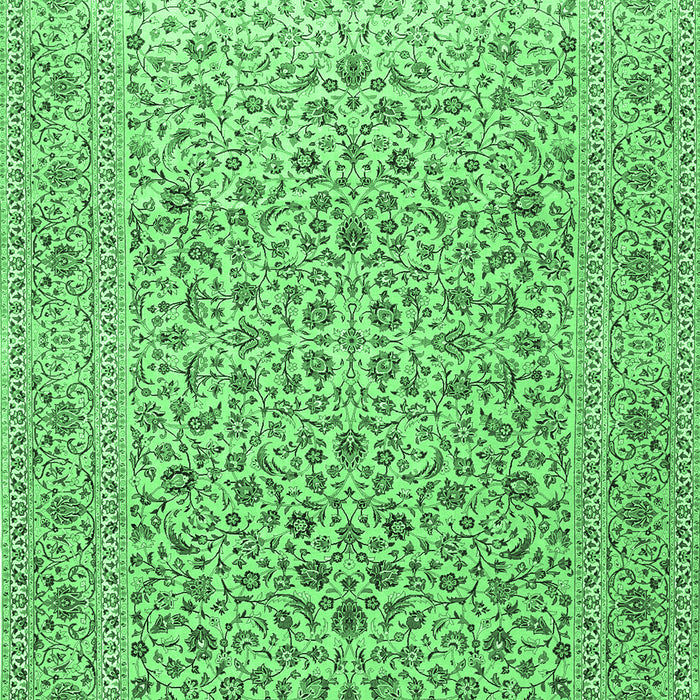 Persian Emerald Green Traditional Rug, tr1045emgrn