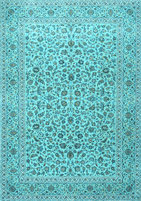 Persian Light Blue Traditional Rug, tr1045lblu