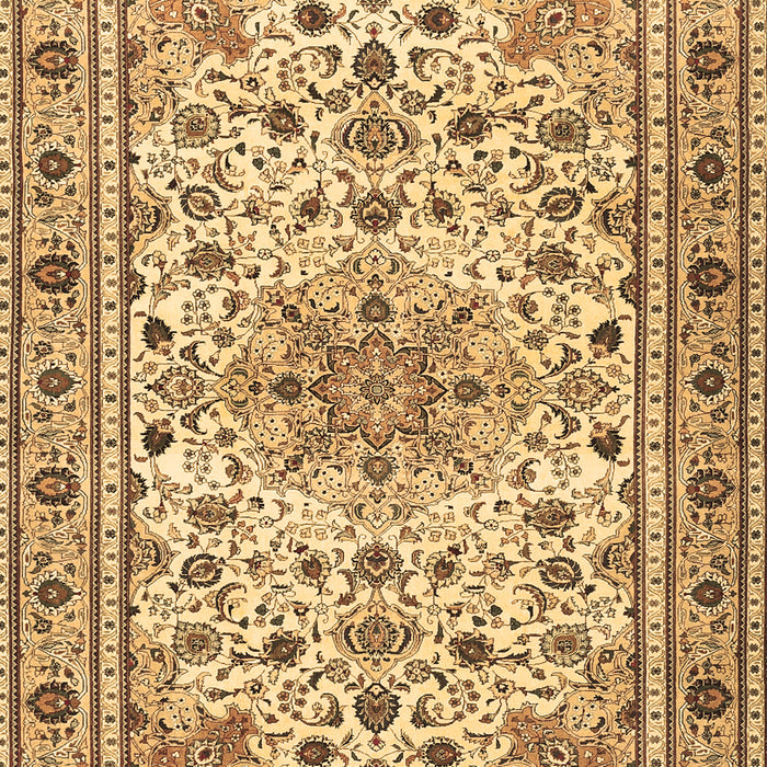 Machine Washable Persian Brown Traditional Rug, wshtr1046brn