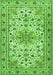 Persian Green Traditional Rug, tr1046grn