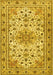 Persian Yellow Traditional Rug, tr1046yw