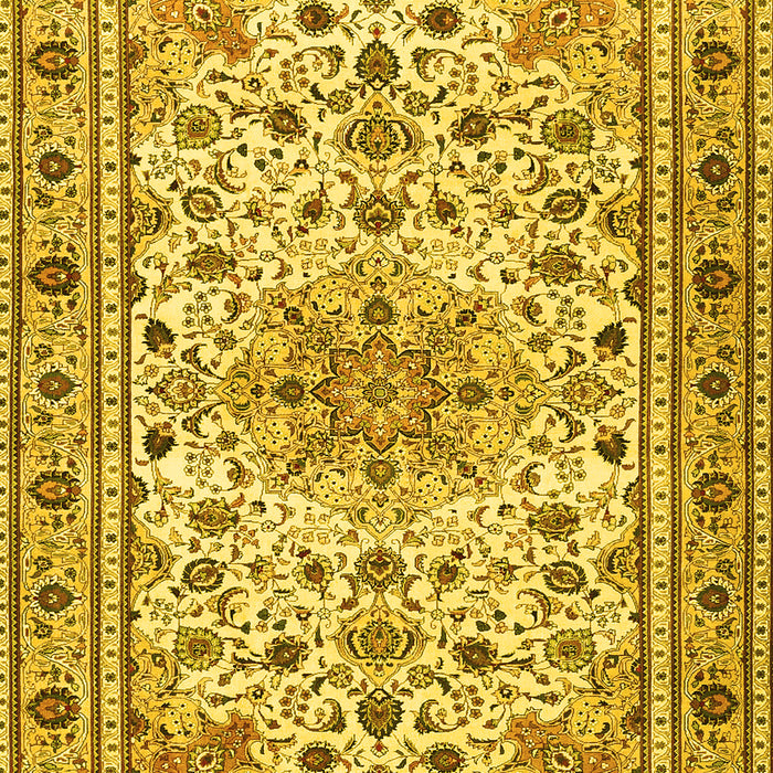 Persian Yellow Traditional Rug, tr1046yw