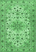 Persian Emerald Green Traditional Rug, tr1046emgrn