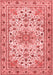 Persian Red Traditional Area Rugs