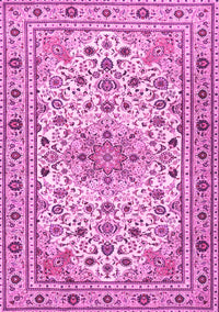 Persian Pink Traditional Rug, tr1046pnk