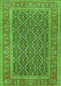 Persian Green Traditional Rug, tr1047grn