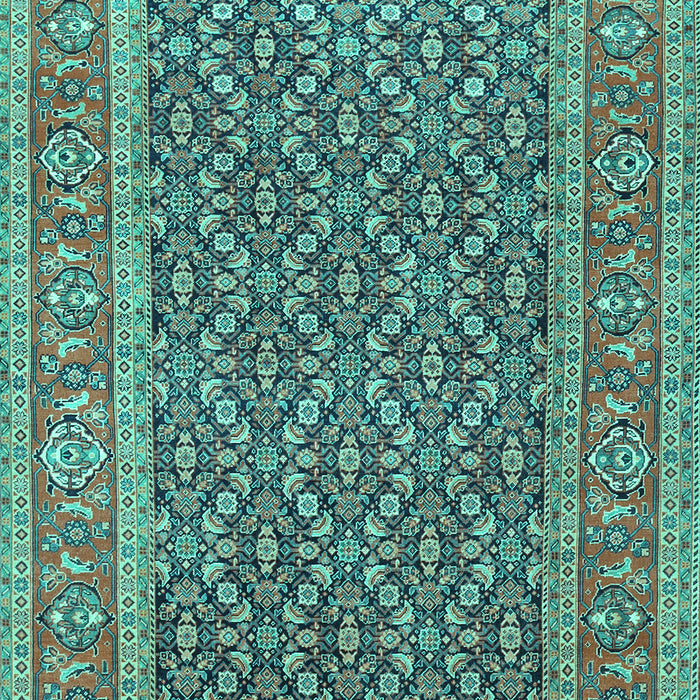 Persian Turquoise Traditional Rug, tr1047turq