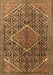 Persian Brown Traditional Rug, tr1048brn