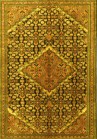 Persian Yellow Traditional Rug, tr1048yw