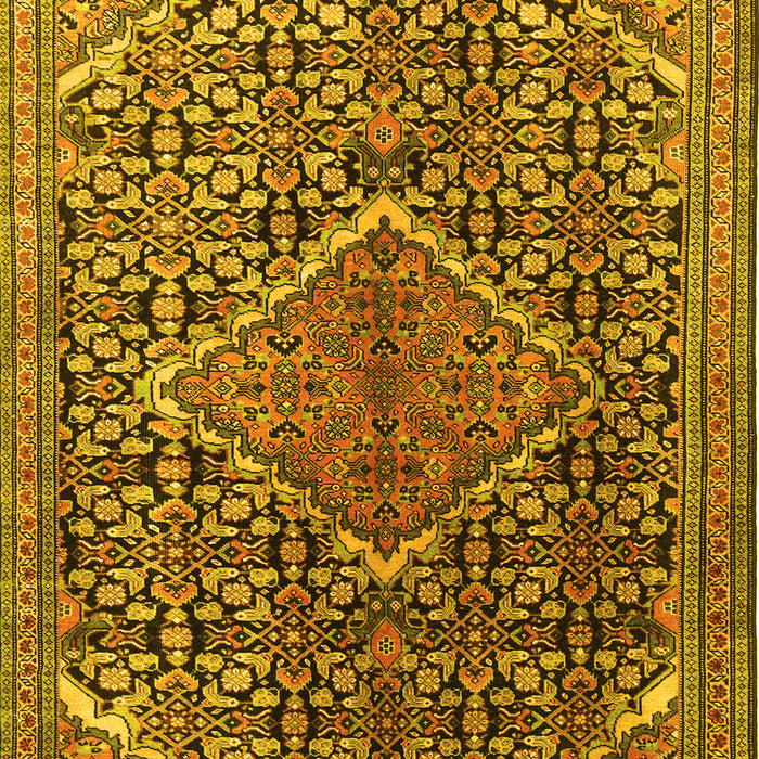 Persian Yellow Traditional Rug, tr1048yw