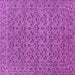 Square Persian Purple Traditional Rug, tr104pur