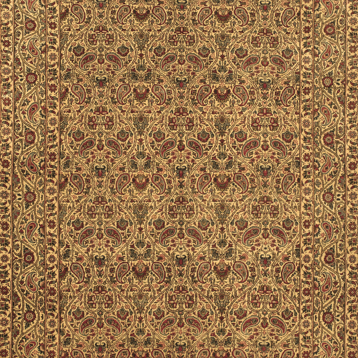 Machine Washable Persian Brown Traditional Rug, wshtr104brn