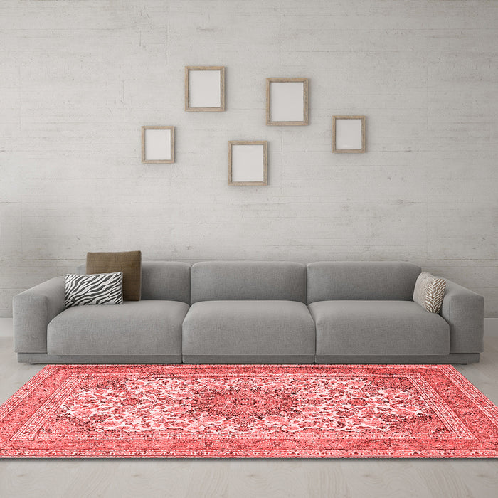 Traditional Red Washable Rugs