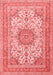 Medallion Red Traditional Area Rugs