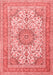 Medallion Red Traditional Area Rugs