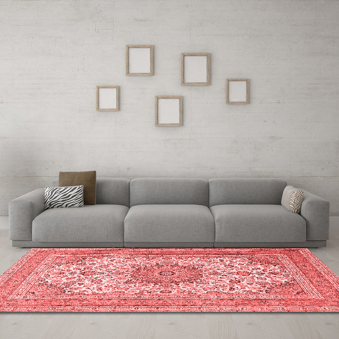 Traditional Red Washable Rugs