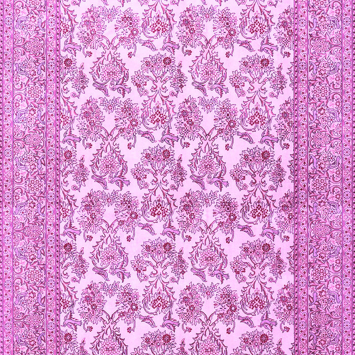 Machine Washable Persian Purple Traditional Area Rugs, wshtr1053pur