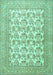 Persian Turquoise Traditional Rug, tr1053turq