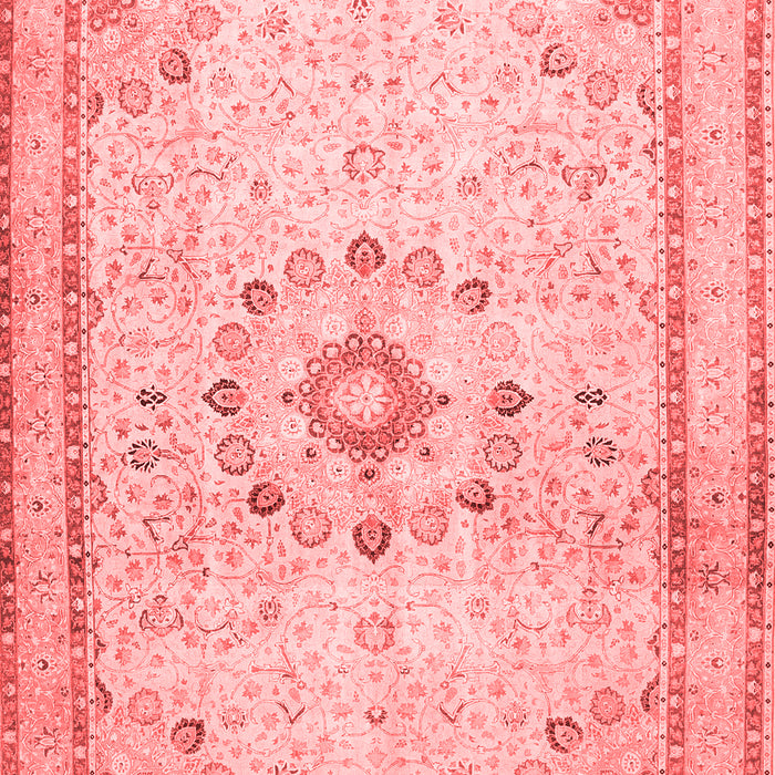 Medallion Red Traditional Area Rugs