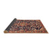 Sideview of Traditional Red Medallion Rug, tr1055