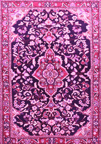 Medallion Pink Traditional Rug, tr1055pnk