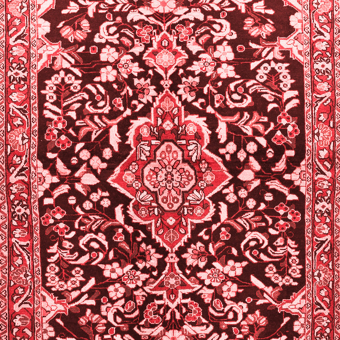 Medallion Red Traditional Area Rugs