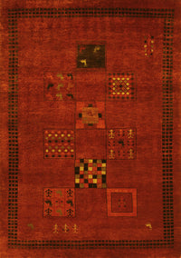 Persian Yellow Traditional Rug, tr1057yw