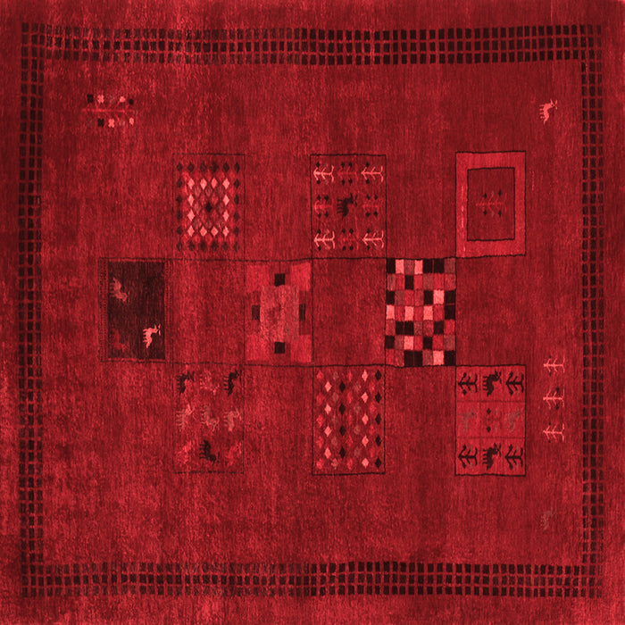 Machine Washable Persian Red Traditional Rug, wshtr1057red