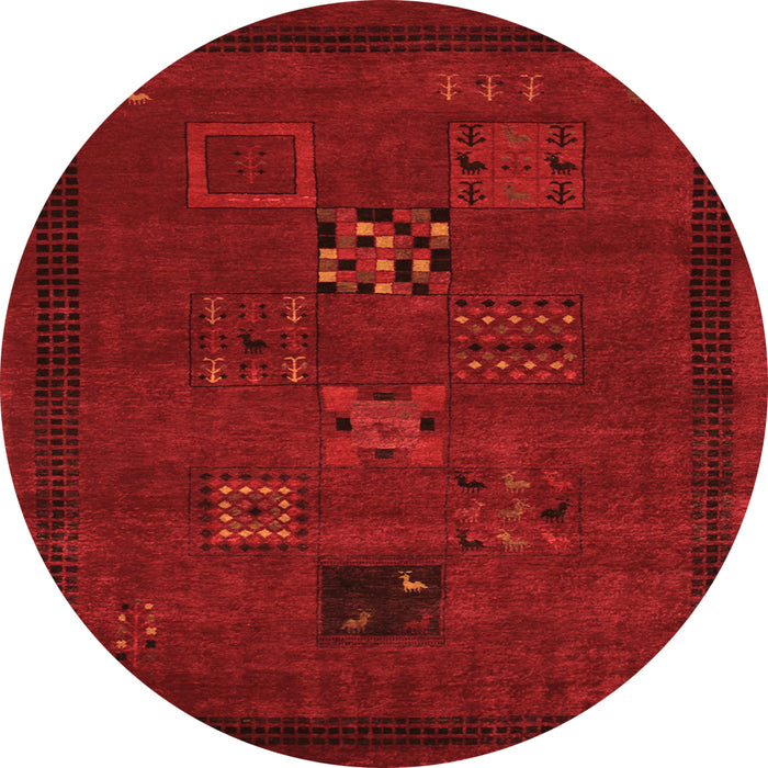 Machine Washable Persian Orange Traditional Area Rugs, wshtr1057org