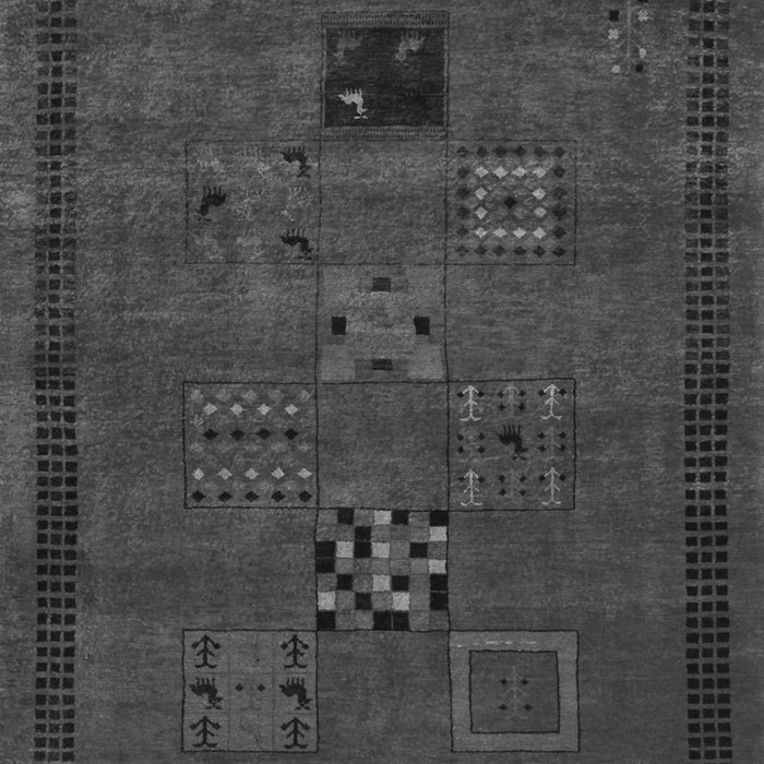 Persian Gray Traditional Rug, tr1057gry